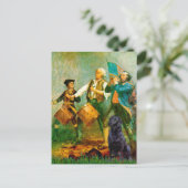 Labrador (schwarz) - Geist von '76 Postkarte (Stehend Vorderseite)