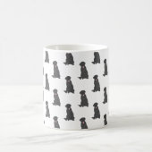 Labrador (schwarz) kaffeetasse (Mittel)