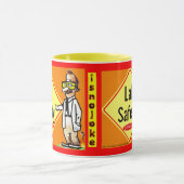 "Labrador Sicherheit-ist kein Witz " Tasse (Zentrum)