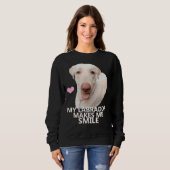 Labrador Smile Sweatshirt (Vorne ganz)