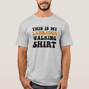 Labrador Spaziergang T-Shirt