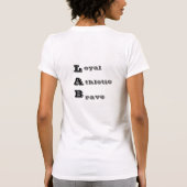 Labrador T-Shirt (Rückseite)