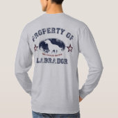Labrador T-Shirt (Rückseite)
