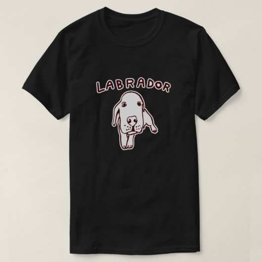 labrador T-Shirt (Design vorne)