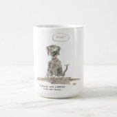 Labrador T - Shirt Kaffeetasse (Mittel)
