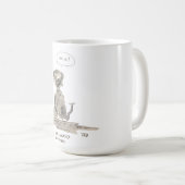Labrador T - Shirt Kaffeetasse (VorderseiteRechts)