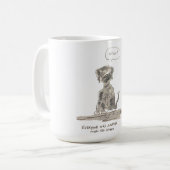 Labrador T - Shirt Kaffeetasse (Vorderseite Links)