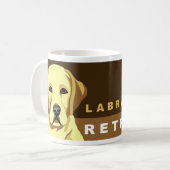 Labrador-Tassen Kaffeetasse (Vorderseite Links)