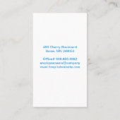 Labrador Tech | DNA-Logo Visitenkarte (Rückseite)