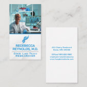 Labrador Tech | DNA-Logo Visitenkarte (Vorne/Hinten)