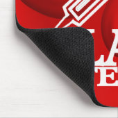 LABRADOR TECH HERZSYRINGE LOGO - LABOR WISSENSCHAF MOUSEPAD (Ecke)