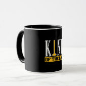 Labrador Tech King of the Labrador Laboratory Tech Tasse (Vorderseite Links)