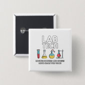 Labrador Tech Laboratory Button (Vorne & Hinten)