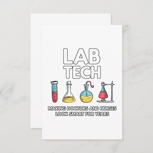 Labrador Tech Laboratory Dankeskarte (Vorne/Hinten)