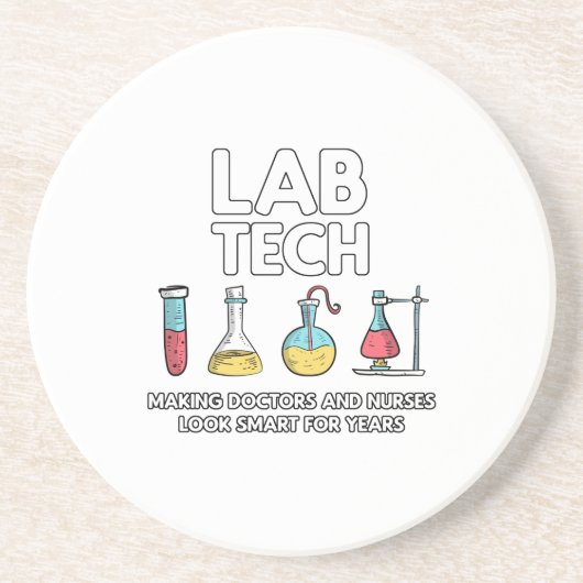 Labrador Tech Laboratory Getränkeuntersetzer (Vorne)