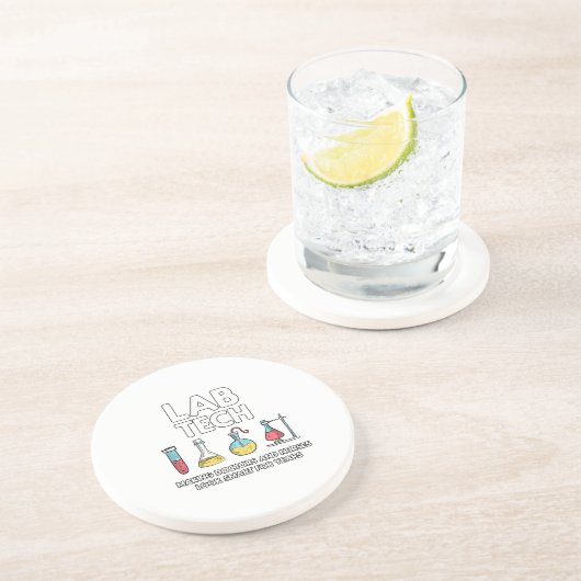 Labrador Tech Laboratory Getränkeuntersetzer (Seite)