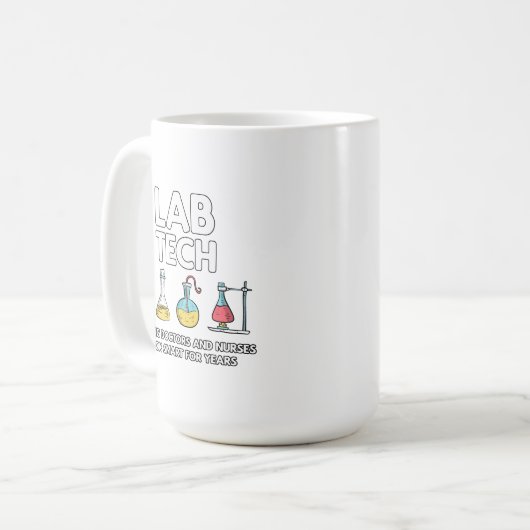 Labrador Tech Laboratory Kaffeetasse (Vorderseite Links)
