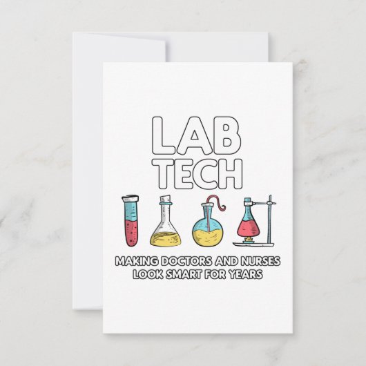 Labrador Tech Laboratory Karte (Vorderseite)