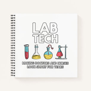 Labrador Tech Laboratory Notizblock