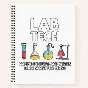 Labrador Tech Laboratory Notizblock