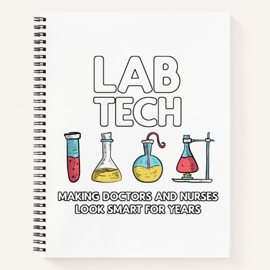 Labrador Tech Laboratory Notizblock (Vorderseite)