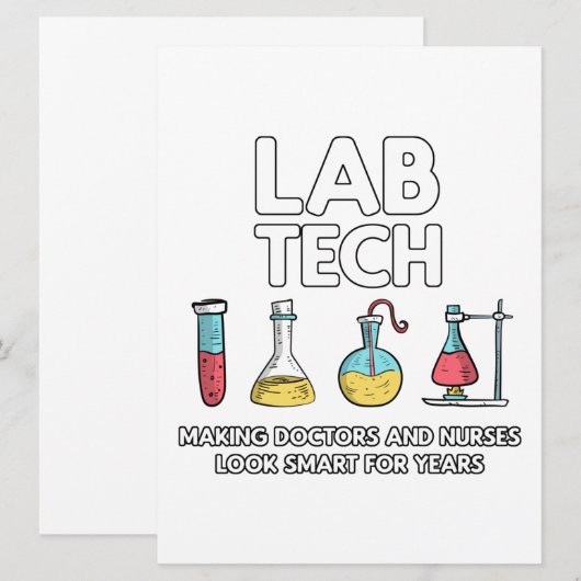 Labrador Tech Laboratory Save The Date (Vorne/Hinten)