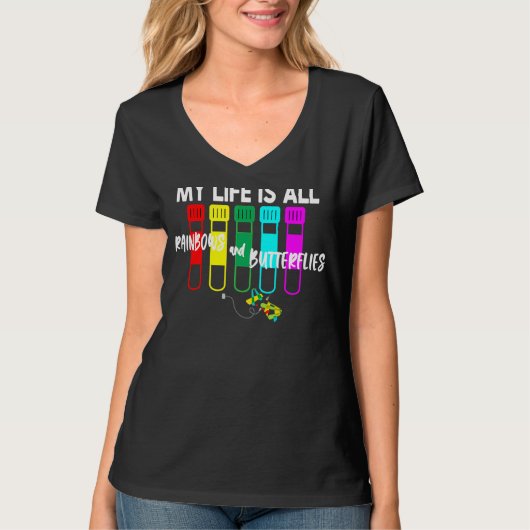 Labrador Tech Laboratory Technician Week 2022 farb T-Shirt (Vorderseite)