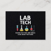 Labrador Tech Laboratory Visitenkarte (Vorderseite)