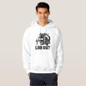 Labrador Tech Labrador Rat Chemist Labortechniker Hoodie (Vorne ganz)