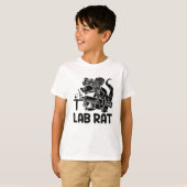 Labrador Tech Labrador Rat Chemist Labortechniker T-Shirt (Vorne ganz)