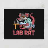 Labrador Tech Labrador Rat Laboratory Chemiker Tec Postkarte (Vorderseite)
