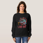 Labrador Tech Labrador Rat Laboratory Chemiker Tec Sweatshirt (Vorne ganz)