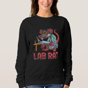 Labrador Tech Labrador Rat Laboratory Chemiker Tec Sweatshirt