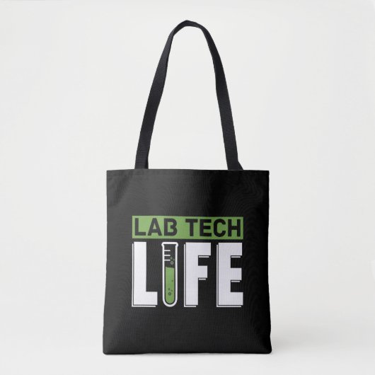 Labrador Tech Life Laboratories Technician Science Tasche (Vorderseite)