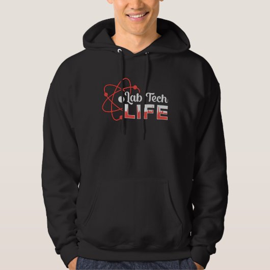 Labrador Tech Life Laboratory Science Technician G Hoodie (Vorderseite)