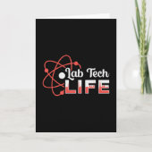 Labrador Tech Life Laboratory Science Technician G Karte (Vorderseite)