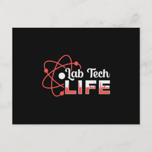 Labrador Tech Life Laboratory Science Technician G Postkarte