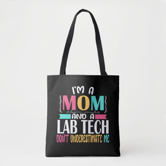 Labrador Tech Mama Laboratorium Techniker Mama Tasche (Vorderseite)