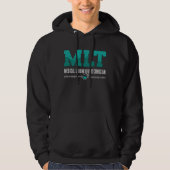 Labrador Tech MLT Medizinischer Labortechniker Wis Hoodie (Vorderseite)