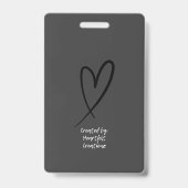 Labrador Tech Name Abzeichen Ausweis (Rückseite)