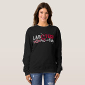 Labrador Tech on Duty Medical Technology Laborator Sweatshirt (Vorne ganz)