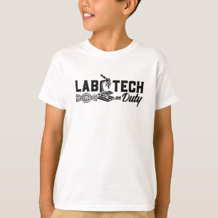Labrador Tech on Duty Science Laborcian T-Shirt