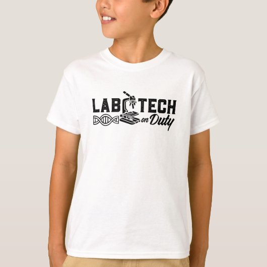 Labrador Tech on Duty Science Laborcian T-Shirt (Vorderseite)