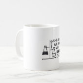 Labrador Tech She Works Labortechniker bereitwilli Kaffeetasse (Vorderseite Links)