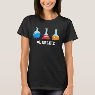 Labrador Techniker Beaker Medical Scientist Labora T-Shirt