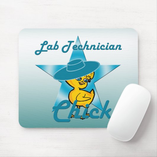 Labrador Techniker Chick #7 Mousepad (Mit Mouse)