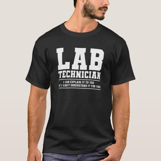 Labrador Techniker, den ich Ihnen erklären kann Me T-Shirt (Vorderseite)