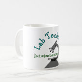Labrador-Techniker Kaffeetasse (Vorderseite Links)