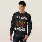 Labrador Techniker Laborassistent Medizinischer Fa Sweatshirt (Vorne ganz)