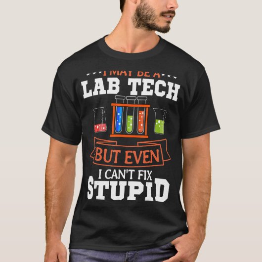 Labrador Techniker Laborassistent Medizinischer Fa T-Shirt (Vorderseite)